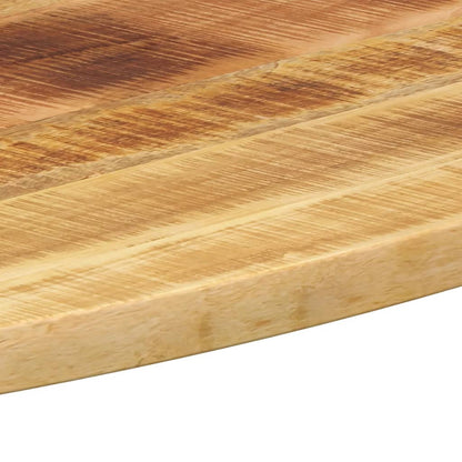 Table Top 80x40x2.5 cm Oval Solid Wood Mango