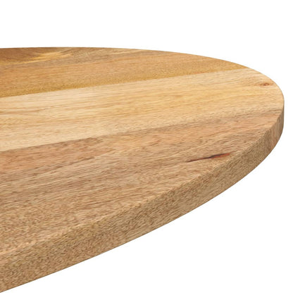 Table Top 80x40x2.5 cm Oval Solid Wood Mango