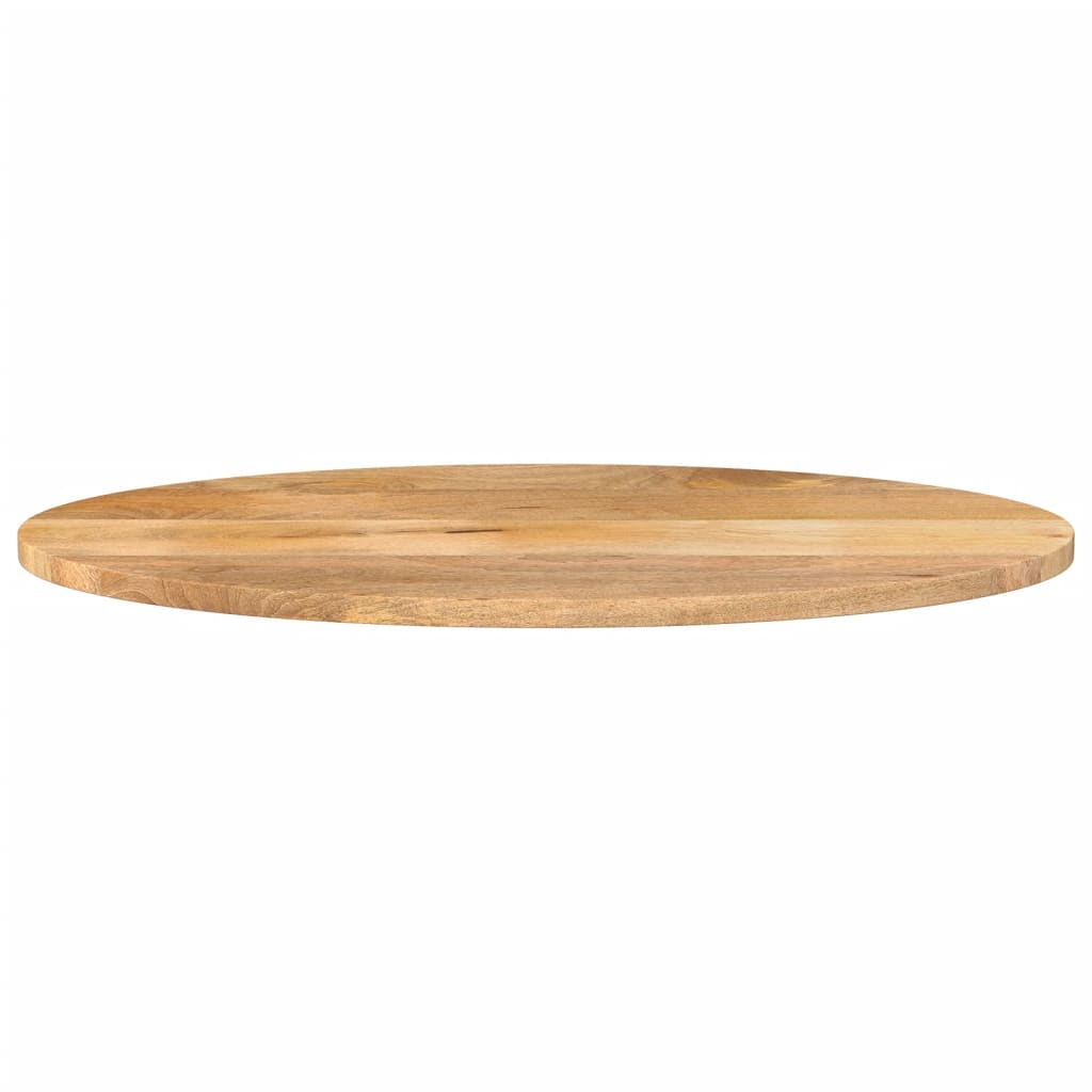 Table Top 140x50x2.5 cm Oval Solid Wood Mango