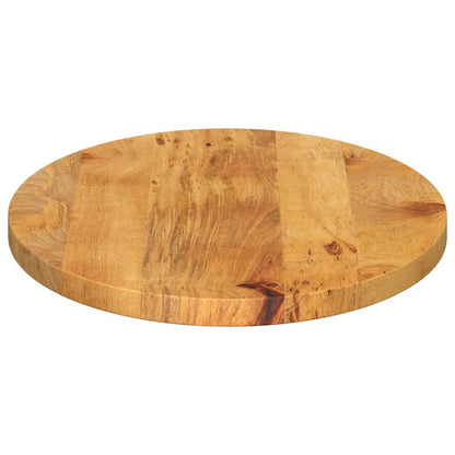 Table Top 80x40x2.5 cm Oval Solid Wood Mango