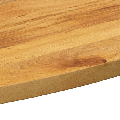 Table Top 80x40x2.5 cm Oval Solid Wood Mango