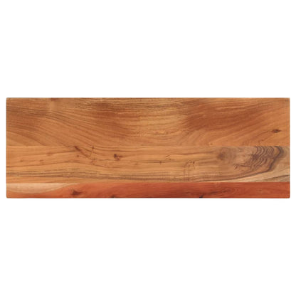 Table Top 70x20x2.5 cm Rectangular Solid Wood Acacia