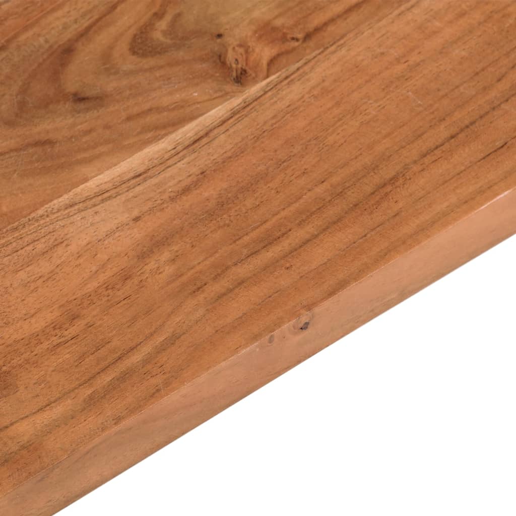 Table Top 140x20x2.5 cm Rectangular Solid Wood Acacia