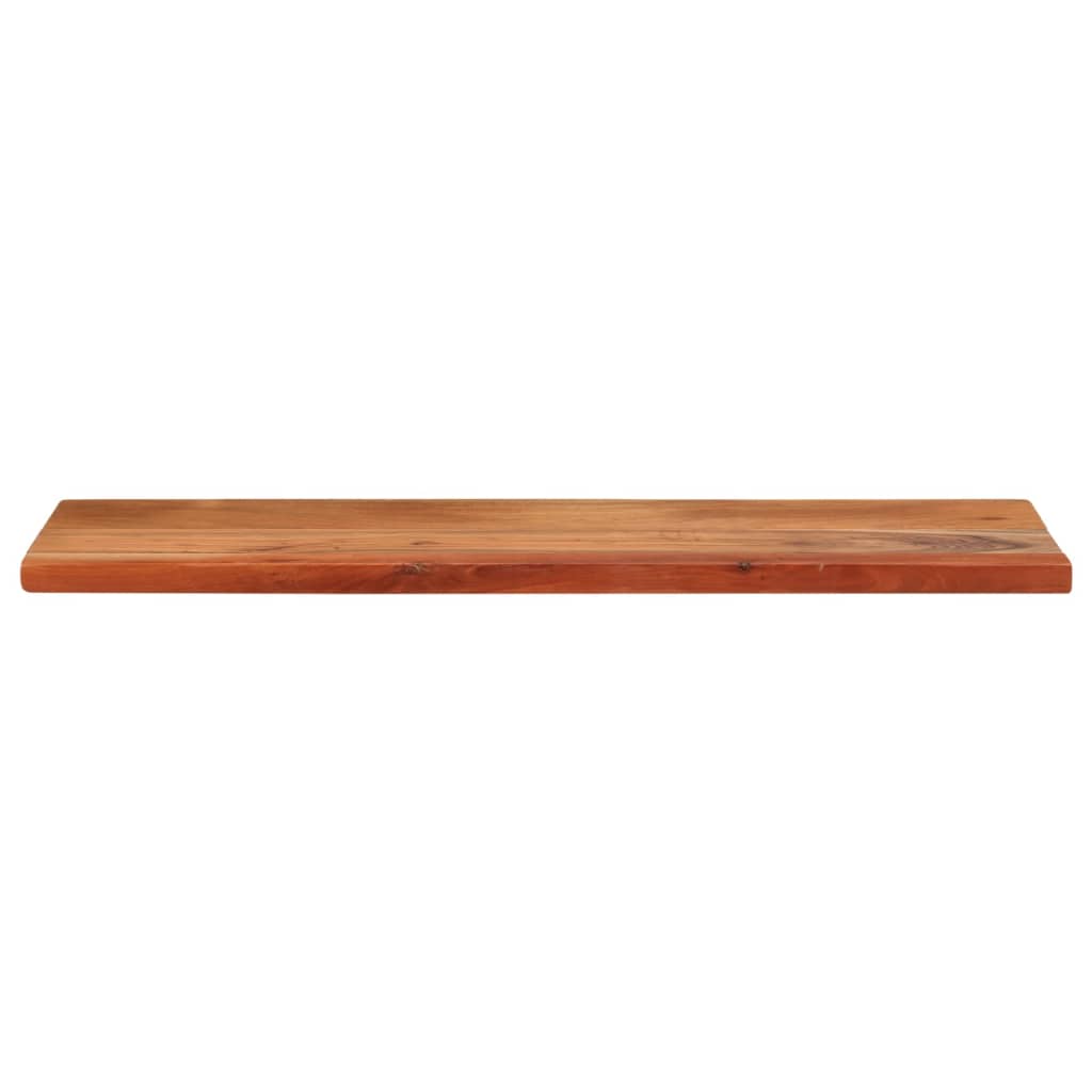 Table Top 70x30x2.5 cm Rectangular Solid Wood Acacia