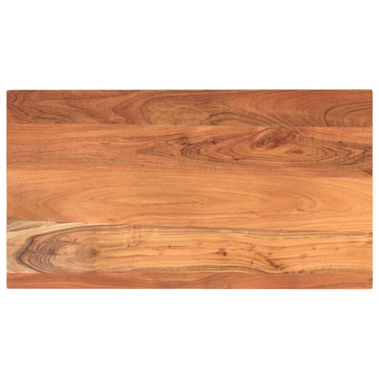 Table Top 110x60x2.5 cm Rectangular Solid Wood Acacia