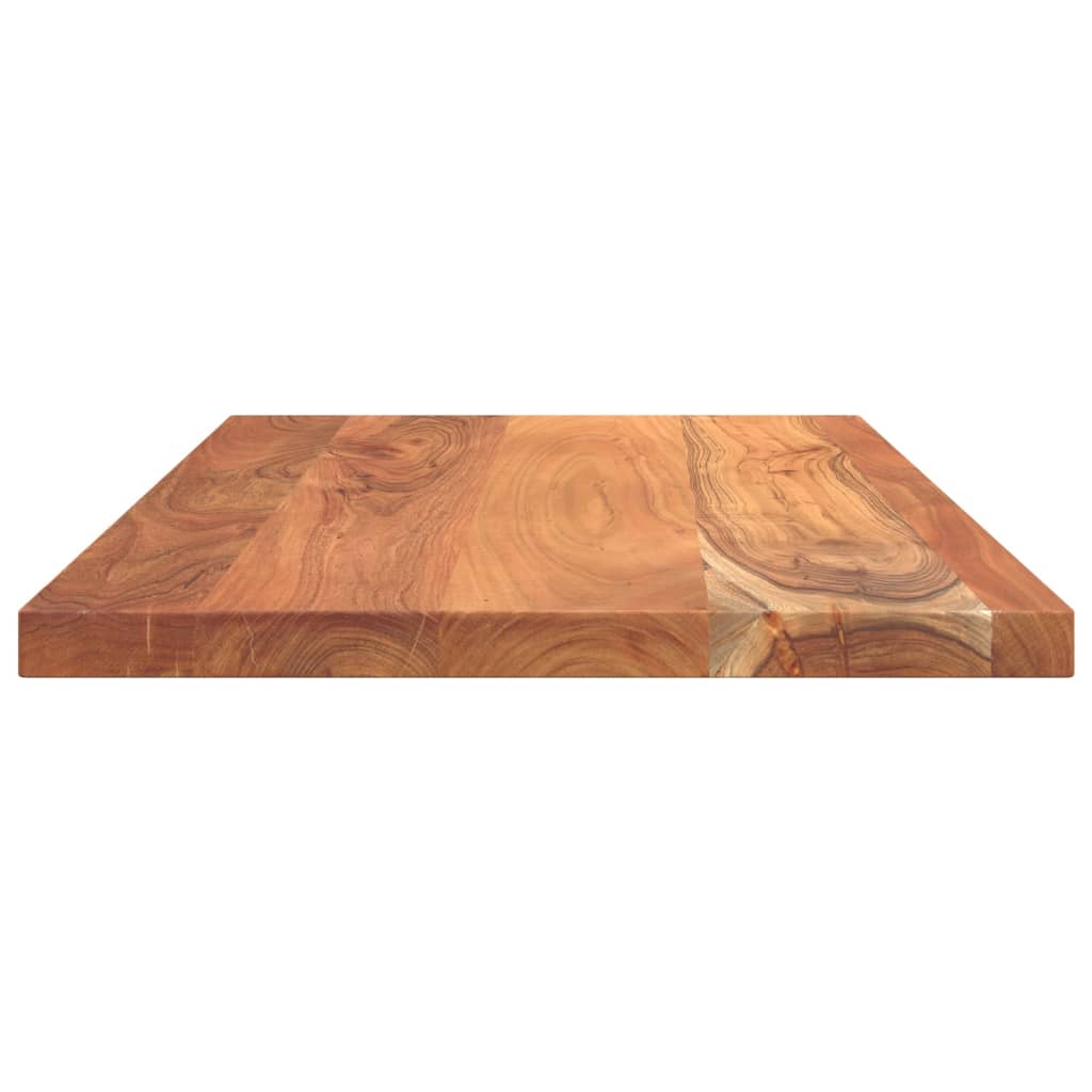 Table Top 110x60x2.5 cm Rectangular Solid Wood Acacia