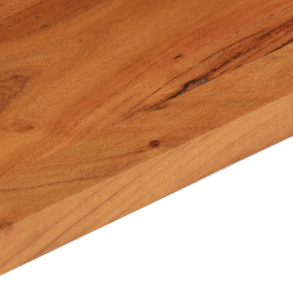 Table Top 110x60x2.5 cm Rectangular Solid Wood Acacia