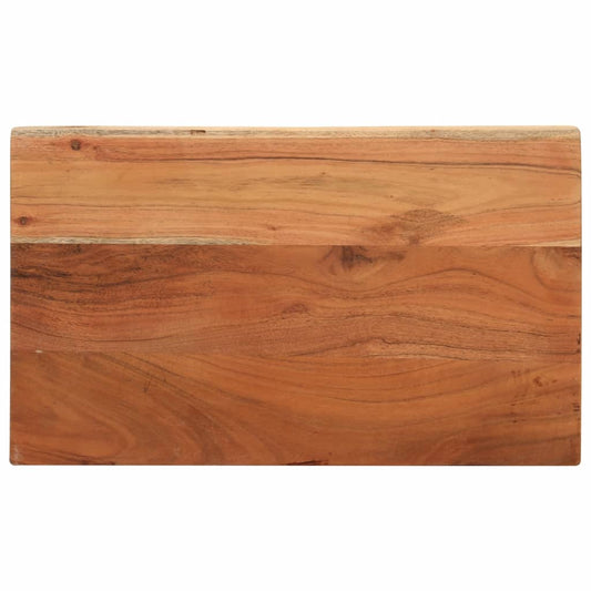 Table Top 50x20x3.8 cm Rectangular Solid Wood Acacia