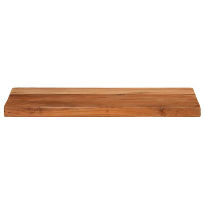 Table Top 50x20x3.8 cm Rectangular Solid Wood Acacia