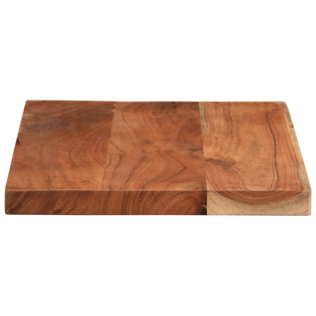 Table Top 50x20x3.8 cm Rectangular Solid Wood Acacia