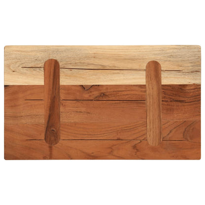 Table Top 50x20x3.8 cm Rectangular Solid Wood Acacia