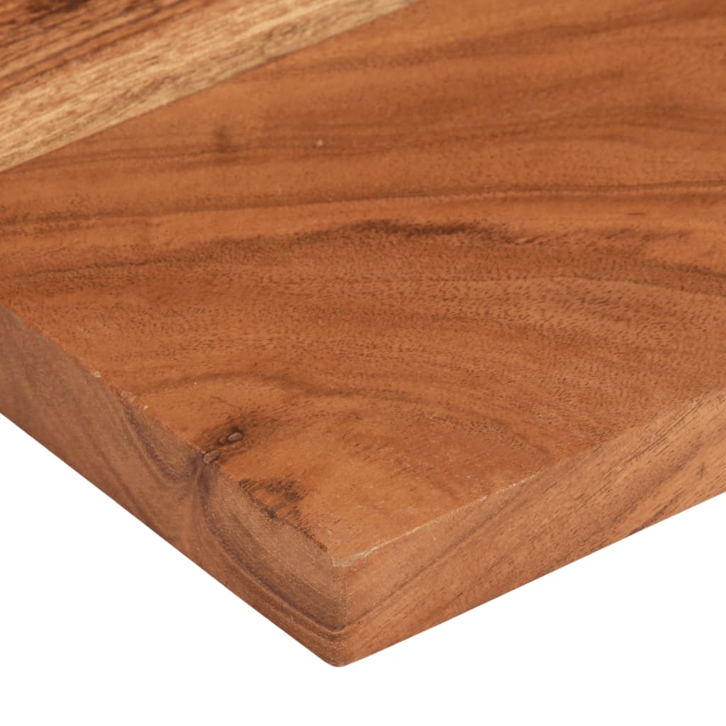 Table Top 50x20x3.8 cm Rectangular Solid Wood Acacia