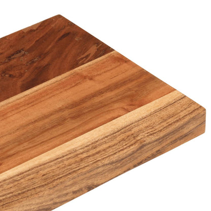 Table Top 50x20x3.8 cm Rectangular Solid Wood Acacia