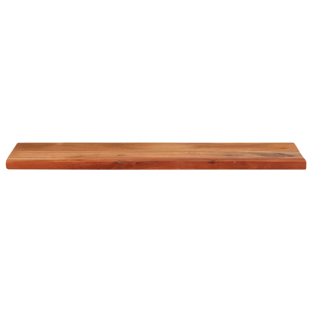 Table Top 80x20x3.8 cm Rectangular Solid Wood Acacia