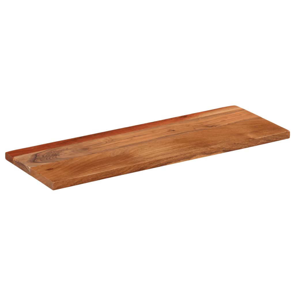 Table Top 70x30x3.8 cm Rectangular Solid Wood Acacia