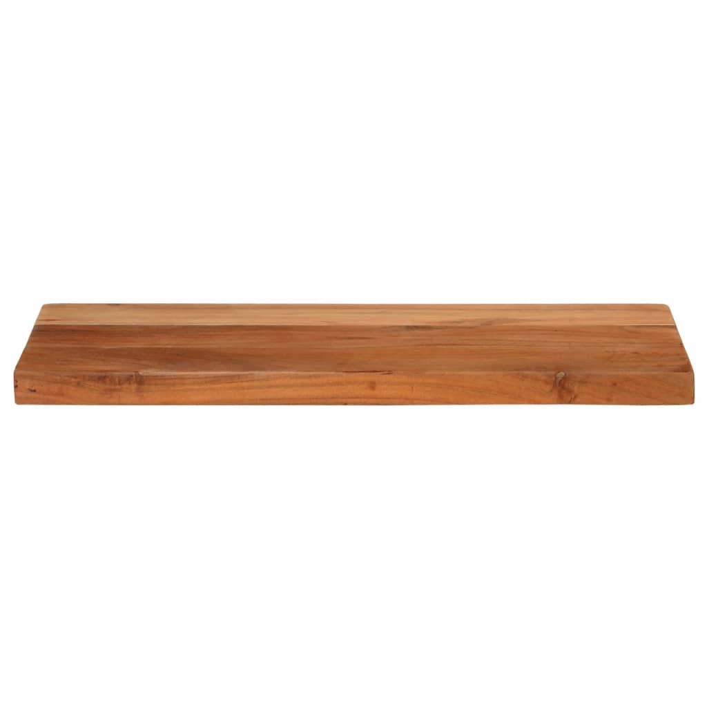 Table Top 50x40x3.8 cm Rectangular Solid Wood Acacia