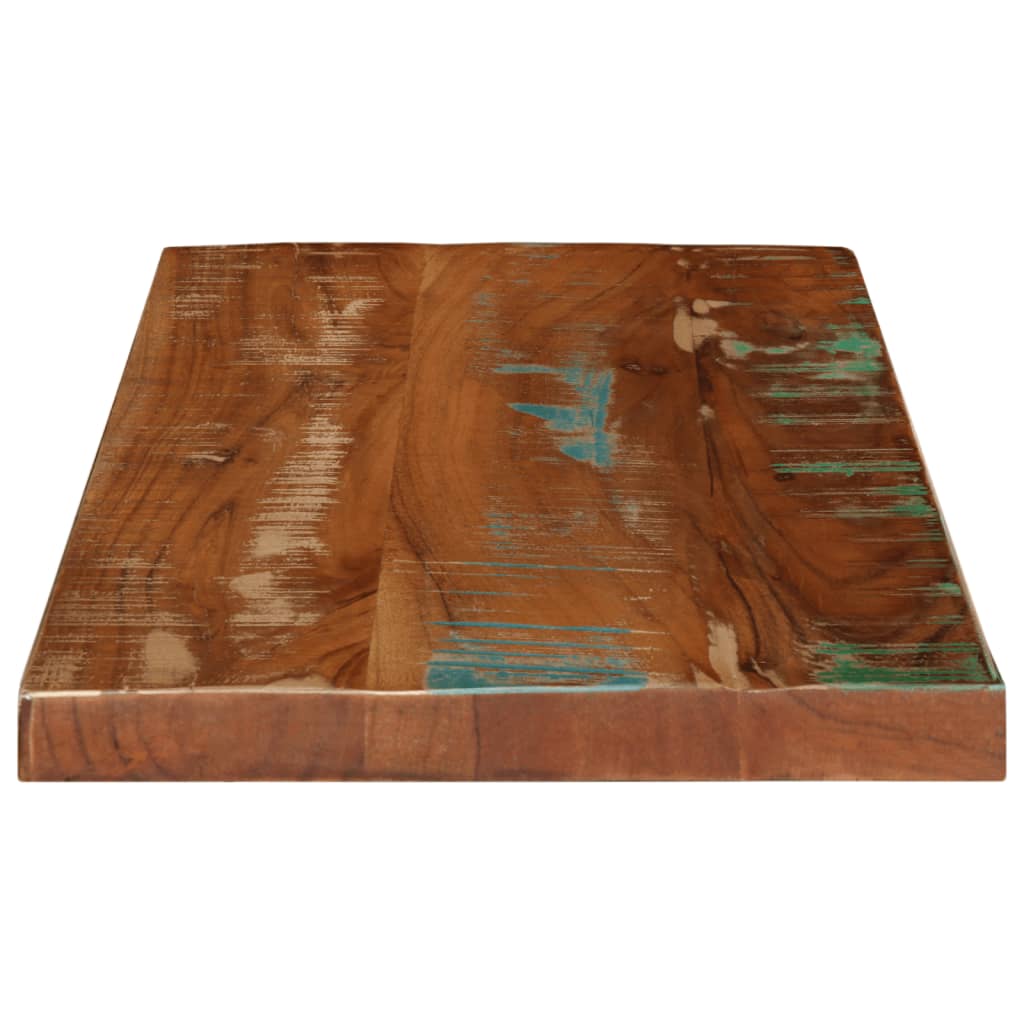 Table Top 50x20x2.5 cm Rectangular Solid Wood Reclaimed