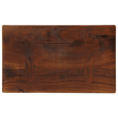 Table Top 50x20x2.5 cm Rectangular Solid Wood Reclaimed