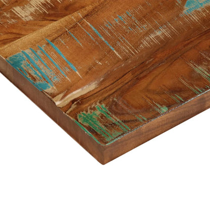 Table Top 60x20x2.5 cm Rectangular Solid Wood Reclaimed