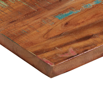 Table Top 70x20x2.5 cm Rectangular Solid Wood Reclaimed