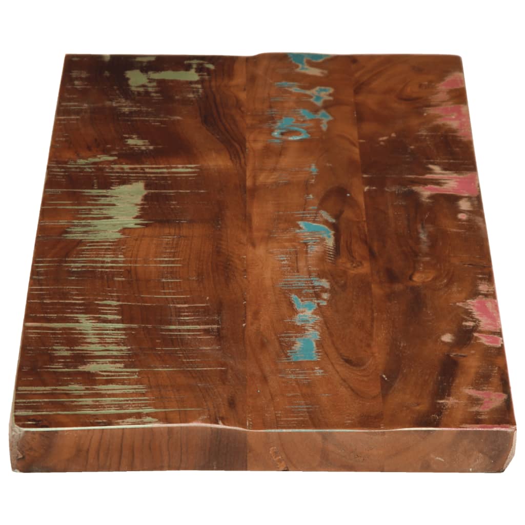 Table Top 80x20x2.5 cm Rectangular Solid Wood Reclaimed