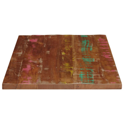 Table Top 70x60x1.5 cm Rectangular Solid Wood Reclaimed