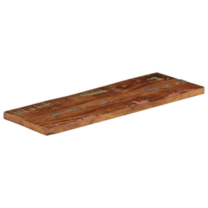 Table Top 70x20x3.8 cm Rectangular Solid Wood Reclaimed