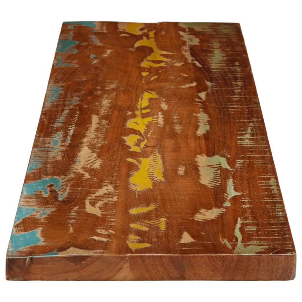 Table Top 140x20x3.8 cm Rectangular Solid Wood Reclaimed