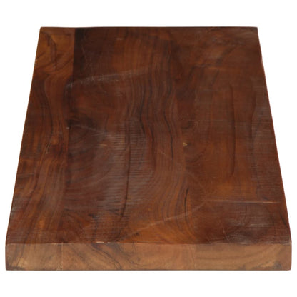 Table Top 70x20x2.5 cm Rectangular Solid Wood Reclaimed