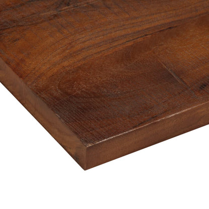 Table Top 80x20x2.5 cm Rectangular Solid Wood Reclaimed