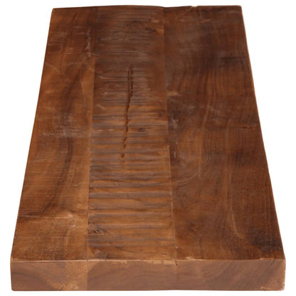 Table Top 100x20x2.5 cm Rectangular Solid Wood Reclaimed