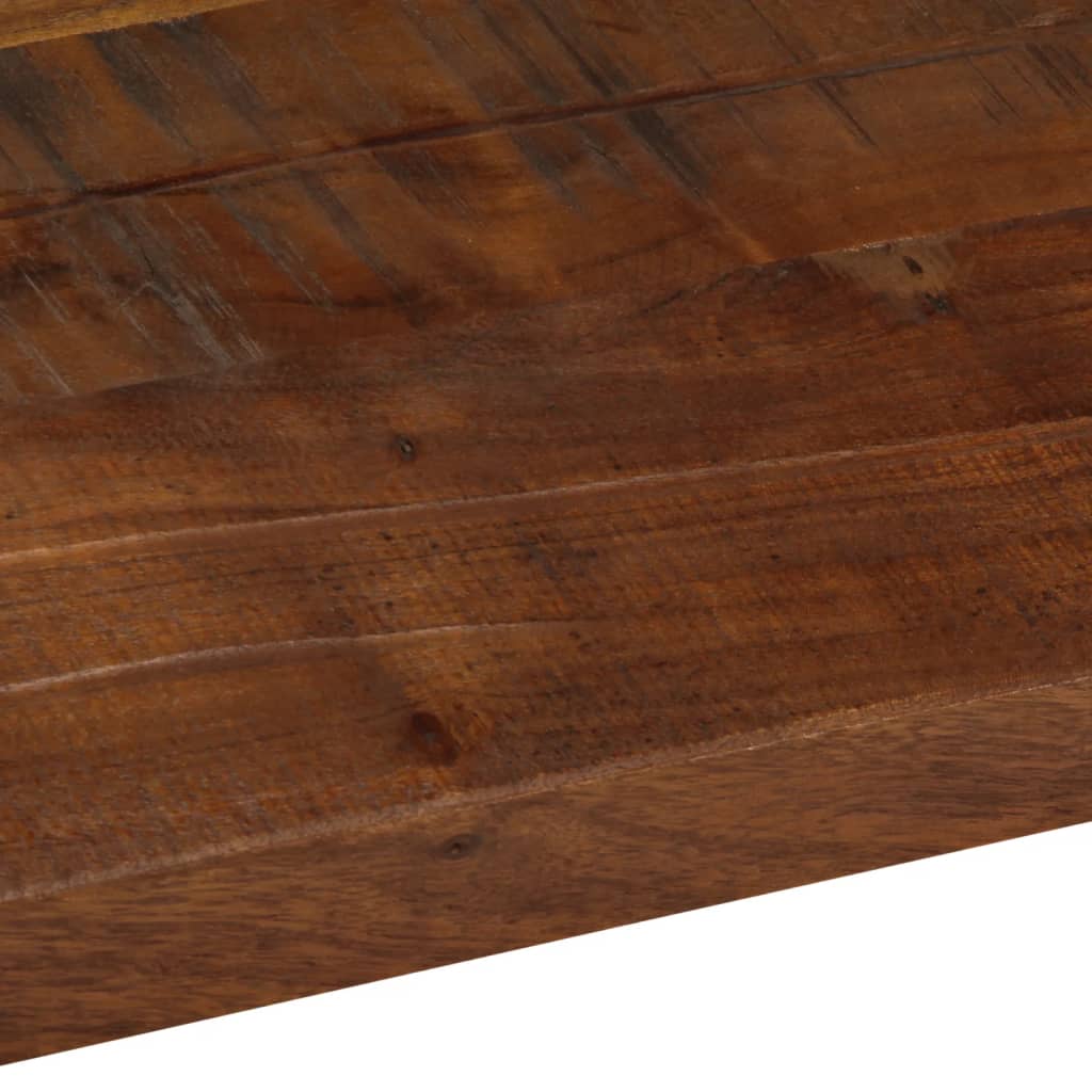 Table Top 120x20x2.5 cm Rectangular Solid Wood Reclaimed