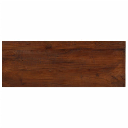 Table Top 70x40x2.5 cm Rectangular Solid Wood Reclaimed