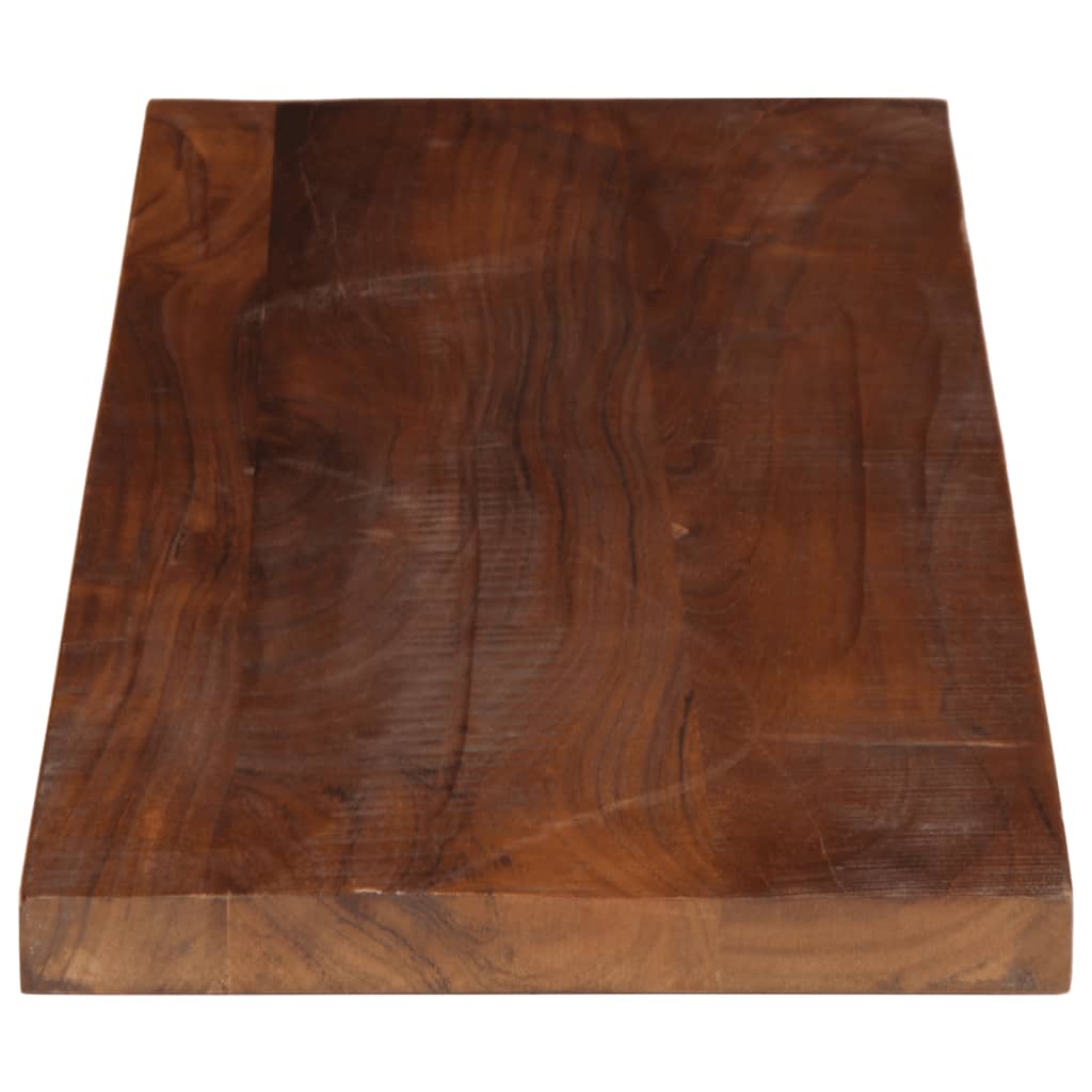 Table Top 70x40x2.5 cm Rectangular Solid Wood Reclaimed