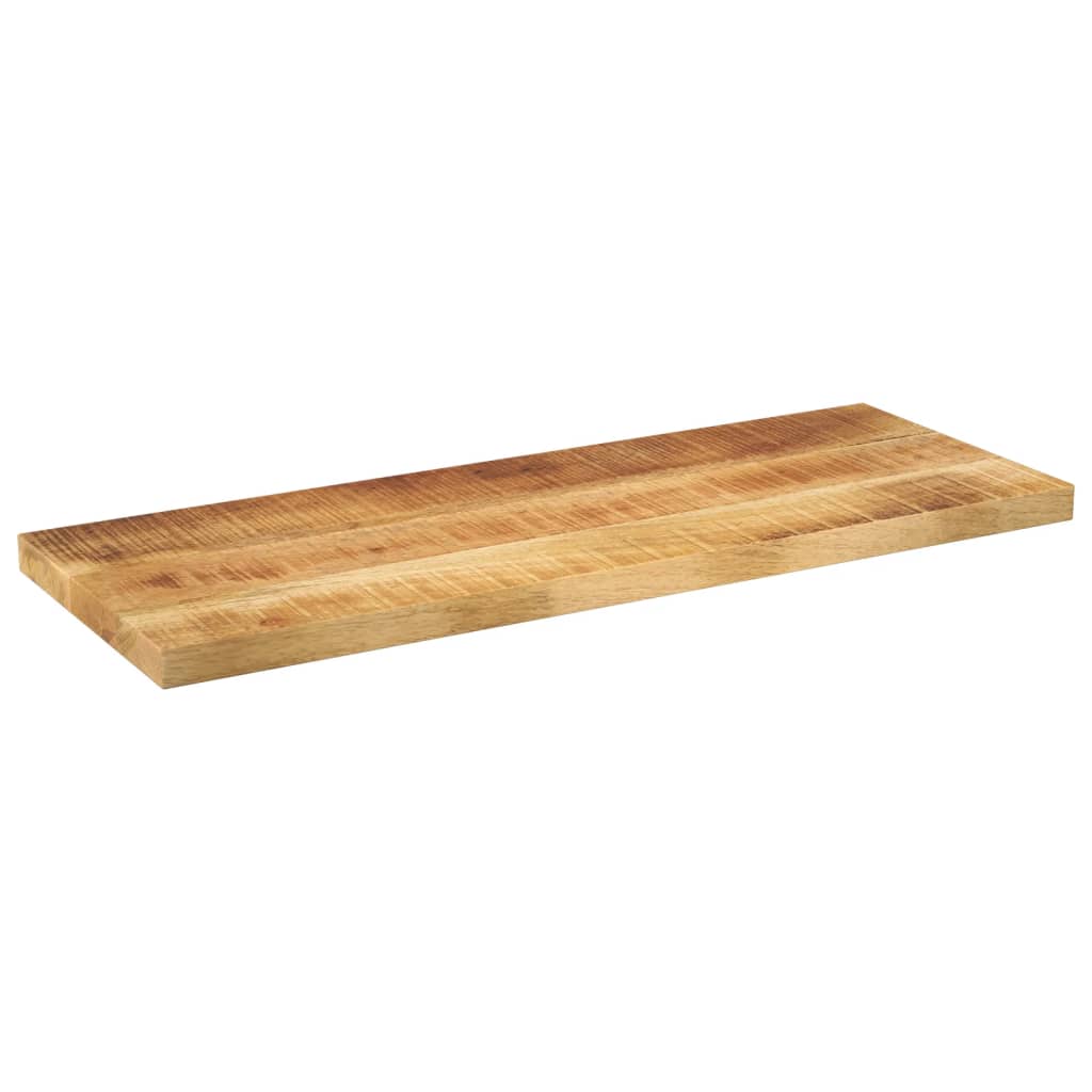 Table Top 70x20x2.5 cm Rectangular Solid Wood Rough Mango