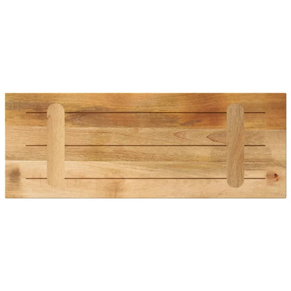 Table Top 70x20x2.5 cm Rectangular Solid Wood Rough Mango