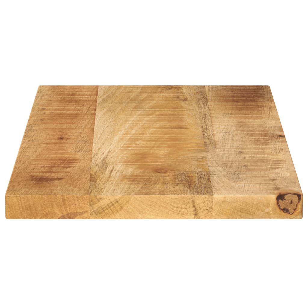 Table Top 60x30x2.5 cm Rectangular Solid Wood Rough Mango