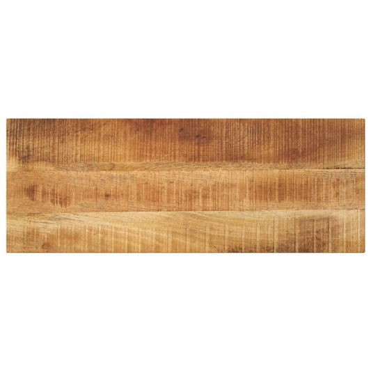 Table Top 70x30x2.5 cm Rectangular Solid Wood Rough Mango