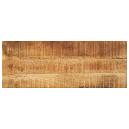 Table Top 80x40x2.5 cm Rectangular Solid Wood Rough Mango