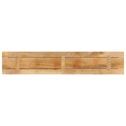 Table Top 160x40x2.5 cm Rectangular Solid Wood Rough Mango