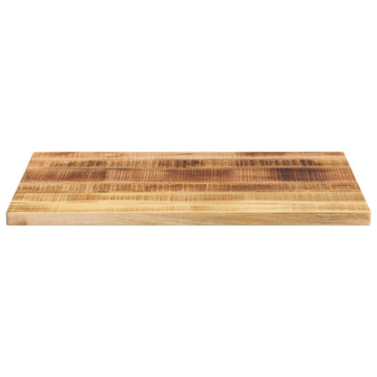 Table Top 90x50x2.5 cm Rectangular Solid Wood Rough Mango