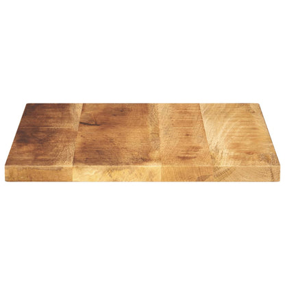 Table Top 60x60x1.5 cm Square Solid Wood Rough Mango