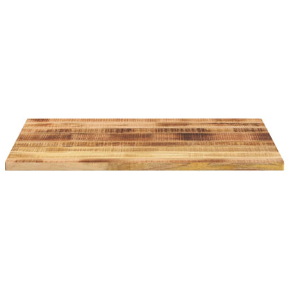 Table Top 110x80x2.5 cm Rectangular Solid Wood Rough Mango