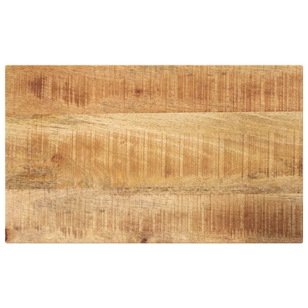 Table Top 60x20x3.8 cm Rectangular Solid Wood Rough Mango