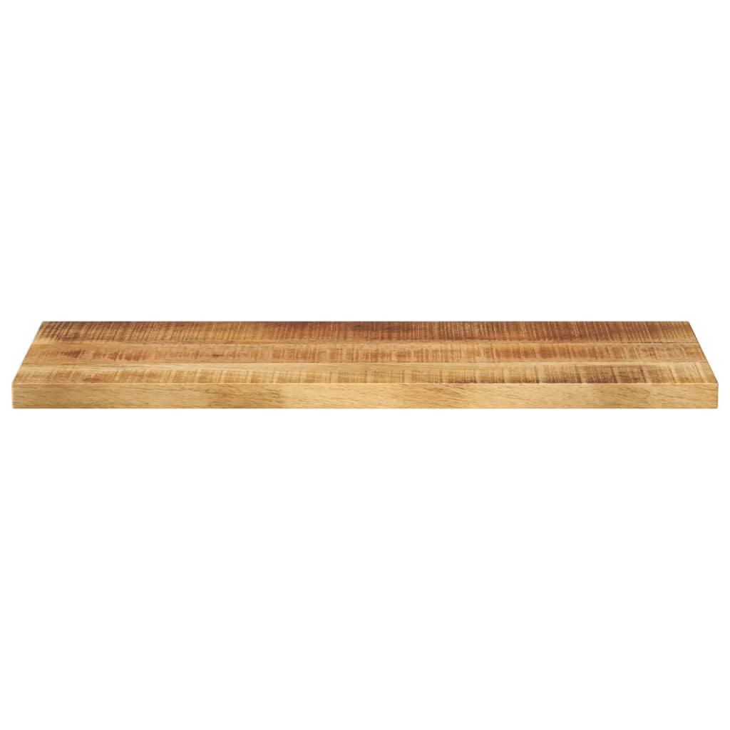 Table Top 80x20x3.8 cm Rectangular Solid Wood Rough Mango