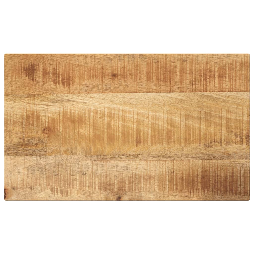 Table Top 60x40x3.8 cm Rectangular Solid Wood Rough Mango