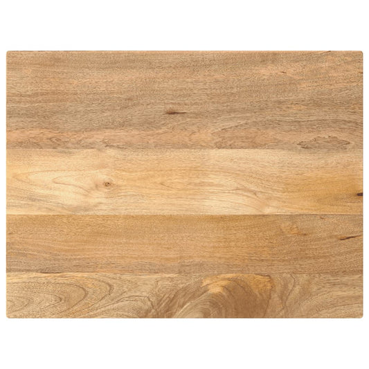 Table Top 70x50x2.5 cm Rectangular Solid Wood Mango