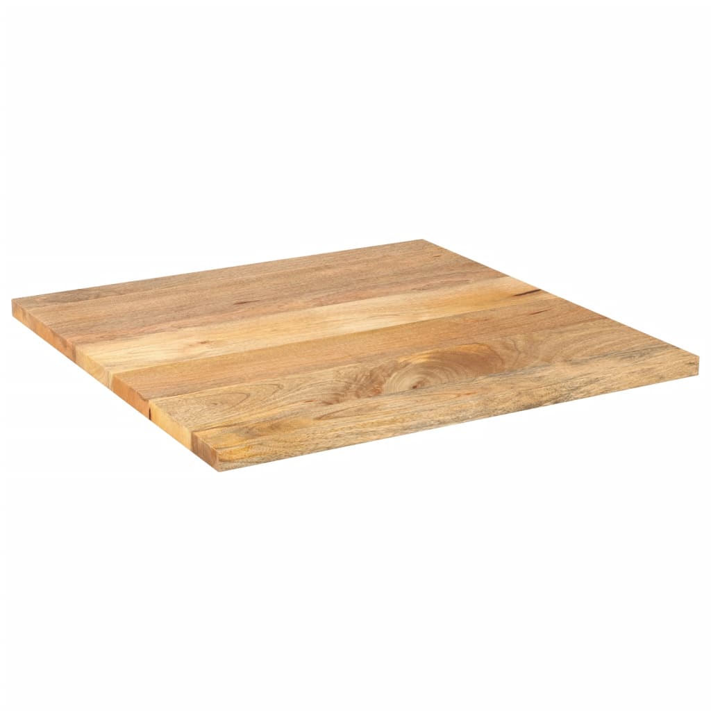 Table Top 70x70x3.8 cm Square Solid Wood Mango