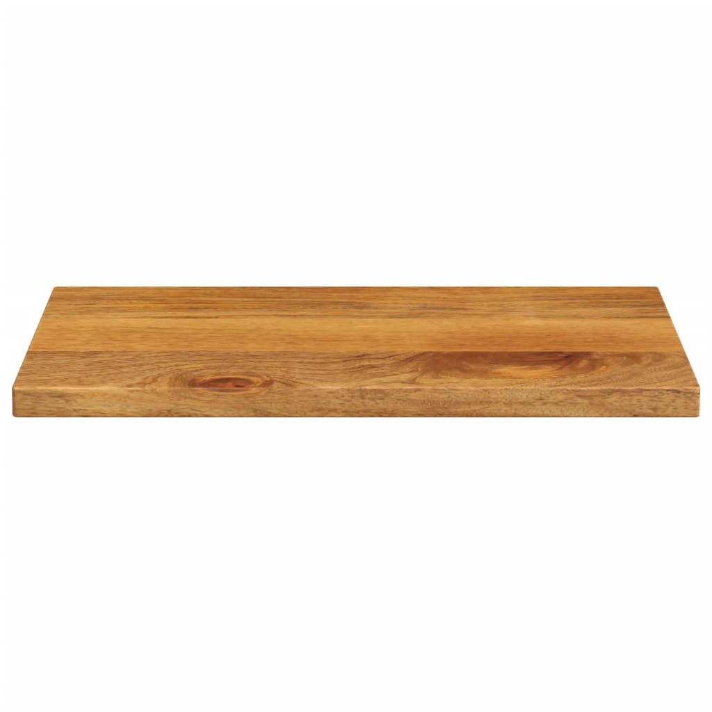 Table Top 40x20x2.5 cm Rectangular Solid Wood Mango