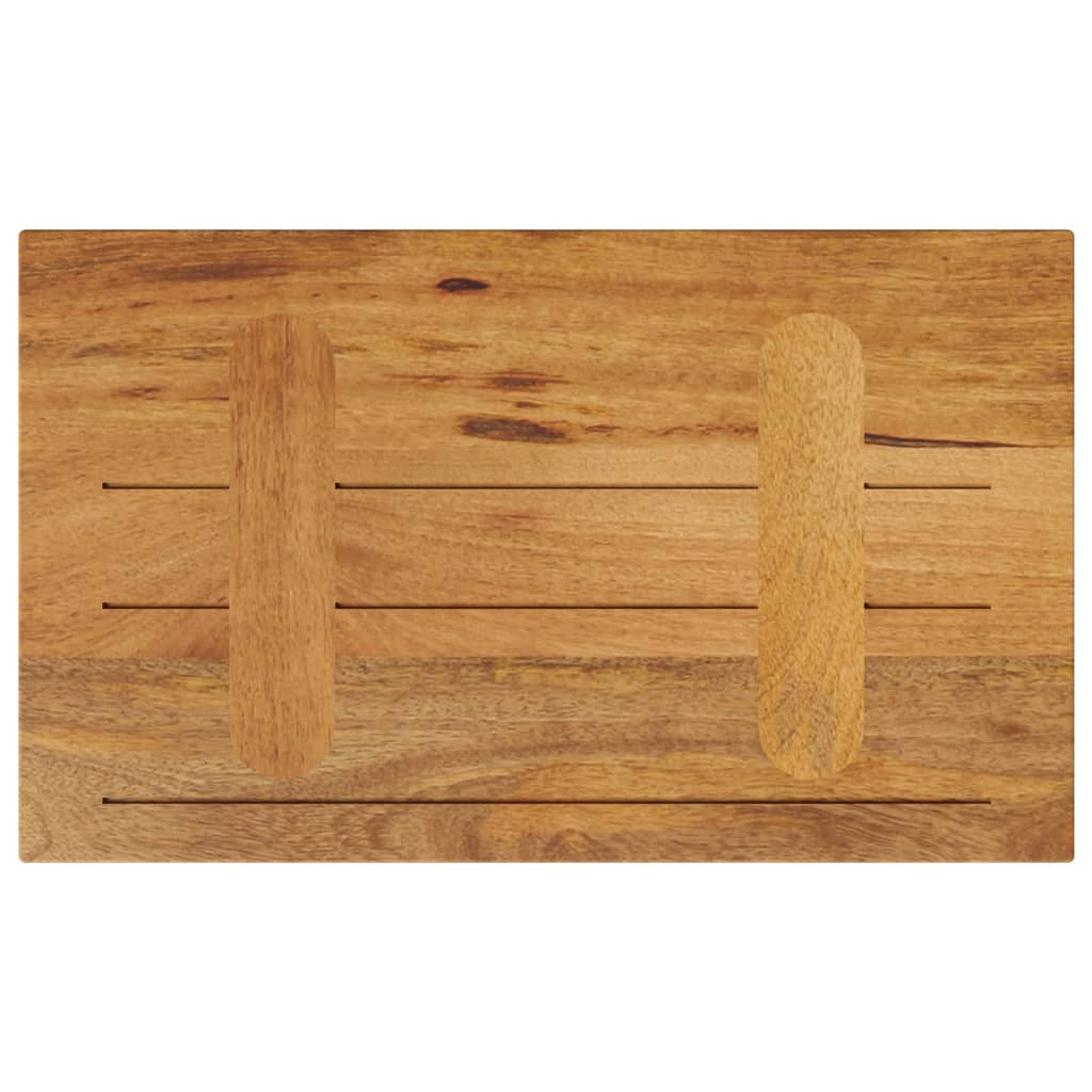 Table Top 50x20x2.5 cm Rectangular Solid Wood Mango